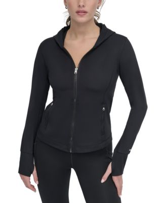 DKNY - Women's Balance Compression Zip Hoodie