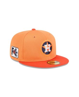 New Era - Men's Orange Houston Astros 2025 Spring Training 59FIFTY Fitted Hat