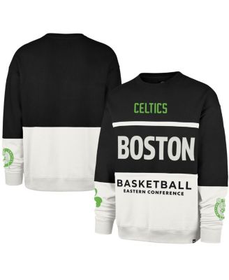 '47 Brand - Men's and Women's Black Boston Celtics 2024/25 City Edition On Five Maximalist Pullover Sweatshirt