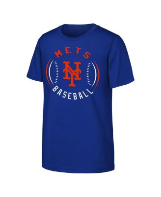 Outerstuff - Big Boys and Girls Royal New York Mets Golden Glove T-Shirt