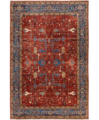 ADORN HAND WOVEN RUGS - Serapi M1945 6'x9' Area Rug