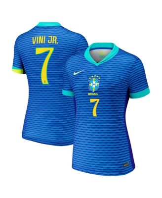Nike - Women's Vini Jr. Blue Brazil National Team 2024 Away Replica Jersey