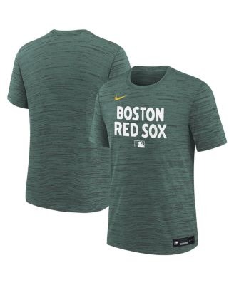 Nike - Big Boys and Girls Green Boston Red Sox 2025 City Connect Authentic Collection Velocity Performance T-Shirt