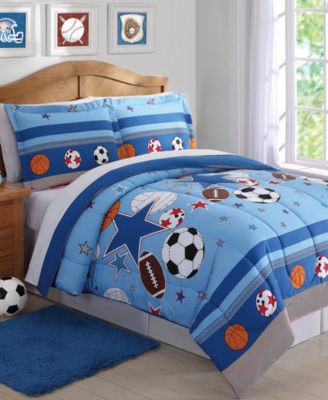 My World - Sports & Stars Reversible 2-Pc. Twin Comforter Set