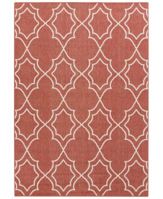 Livabliss - Alfresco ALF-9591 Rust 3' x 5'6" Area Rug