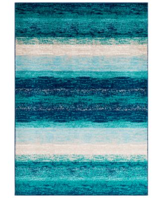 Livabliss - Paramount PAR-1109 Teal 6'7" x 9'6" Area Rug
