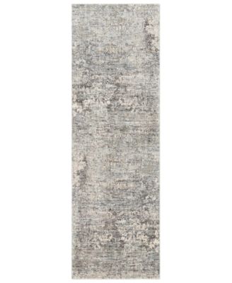Livabliss - Presidential PDT-2303 Pale Blue 3'3" x 10' Runner Area Rug