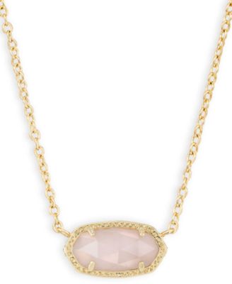 Kendra Scott - Stone Pendant Necklace, 15" + 2" extender