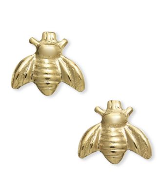 Lola Ade - 14k Gold-Plated Queen Bee Stud Earrings