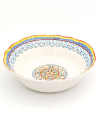 Euro Ceramica - DUOMO LARGE VEGETABLE BOWL