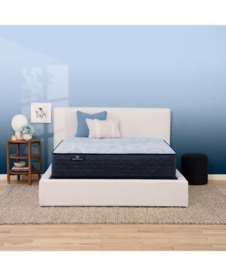 Serta - Perfect Sleeper Blue Lagoon Night 13" Plush Mattress Set-King
