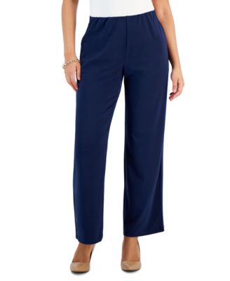 JM Collection - Petites Knit Pull-On Pants