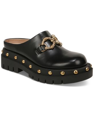 Circus NY by Sam Edelman - Women's Annie Slip-On Studded Lug Sole Clog Flats