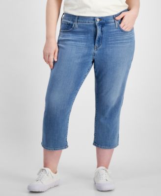 Levi's - Trendy Plus Size 311 Shaping Skinny Capri Jeans