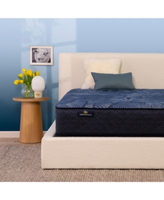 Serta - Perfect Sleeper Cobalt Calm 13" Plush Mattress Set-King