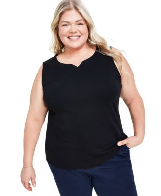 Style & Co - Women's Sweetheart-Neck Sleeveless Top, Created for Macy's