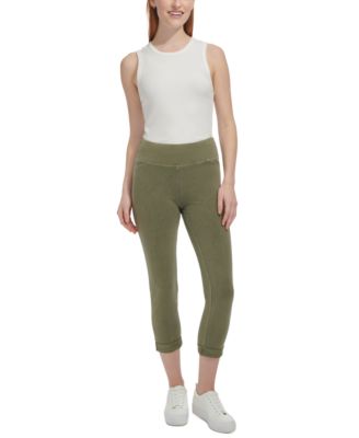 Marc New York - Women's High-Rise Cuffed Pull-On Pants