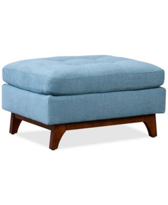 Furniture - Nari Tufted Back Ottoman, Only at Macy's