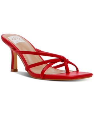 DV Dolce Vita - Women's Zini Strappy Kitten-Heel Dress Sandals