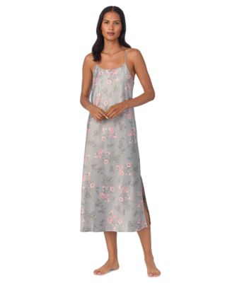 Lauren Ralph Lauren - Women's Floral Satin Nightgown