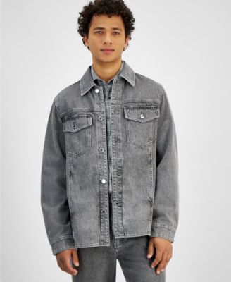 Michael Kors - Men's Regular-Fit Denim Shirt Jacket