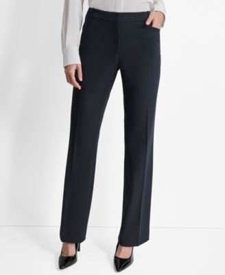 DKNY - Women's Mid-Rise Flare-Leg Pants