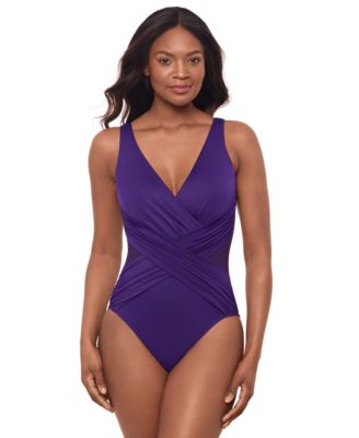 Miraclesuit - Illusionist Crossover One-Piece Swimsuit