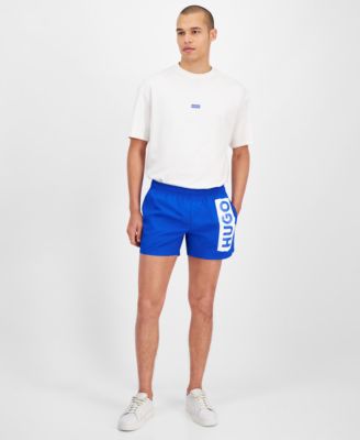 Hugo Boss - Men's Blue Logo Swim Trunks