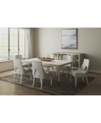 Furniture - Mezzanine 7-Pc. Dining Set (Rectangular Table & 6 Side Chairs)