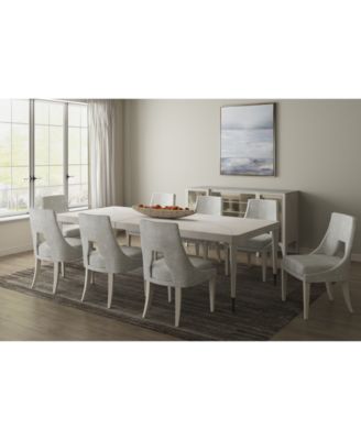 Furniture - Mezzanine 9-Pc. Dining Set (Rectangular Table & 8 Side Chairs)