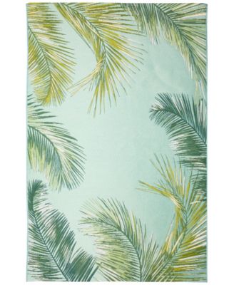 Liora Manne' - Marina Palm Border 6'6"x9'4" Area Rug
