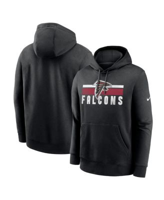 Nike - Men's Black Atlanta Falcons Club Fleece Pullover Hoodie