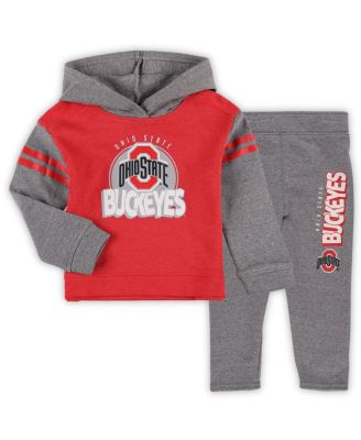 Outerstuff - Girls Toddler Ohio State Buckeyes Clubhouse&nbsp;Pullover Hoodie and Legging Set