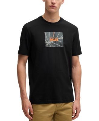Hugo Boss - Men's Seasonal Artwork Regular-Fit T-Shirt