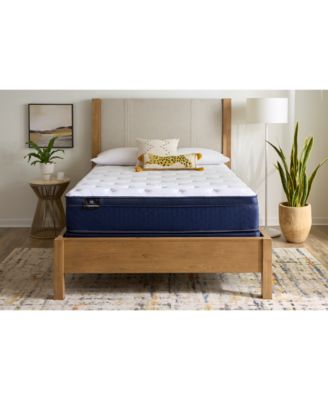Sealy Essentials - Crestview 13.5" Medium Euro Top Mattress Set - California King