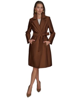Donna Karan New York - Women's Double-Collar Trench Coat