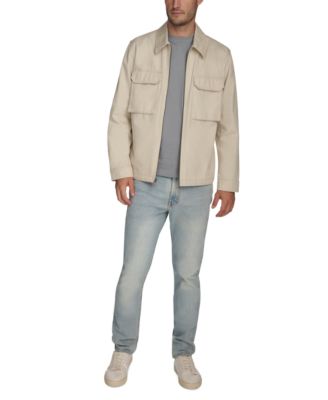 Levi's - Men's Solid Full-Zip Shirt Jacket