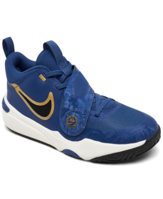 Nike - Big Kids' Team Hustle D 11 Fastening Strap Basketball Sneakers from Finish Line