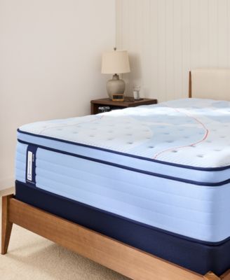 Sealy - Posturepedic Kersall 15" Soft Euro Pillowtop Mattress Set - Queen Split