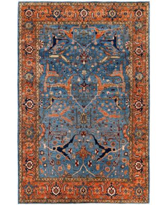 ADORN HAND WOVEN RUGS - Serapi M1945 6'x9'3'' Area Rug