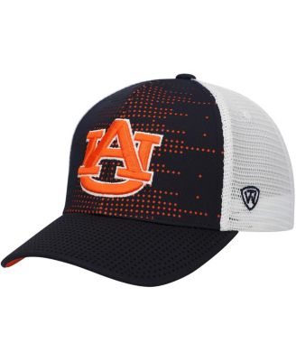 Top of the World - Big Boys and Girls Black/White Auburn Tigers Crushed Adjustable Hat