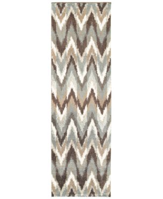 Oriental Weavers - Verona Shag 4D Gray/Taupe 2' x 3' Area Rug