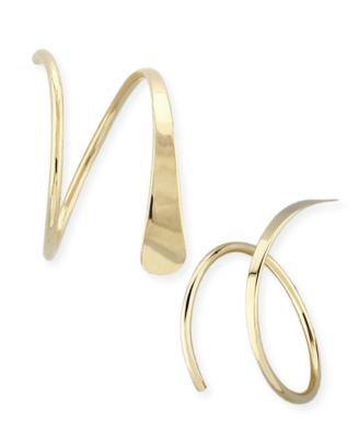 Macy's - Endless Wire Cuff Earrings Set in 14k Gold