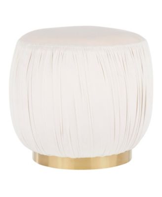 Lumisource - Ruched Ottoman