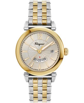 Ferragamo - Men's Swiss Feroni Two-Tone Stainless Steel Bracelet Watch 40mm