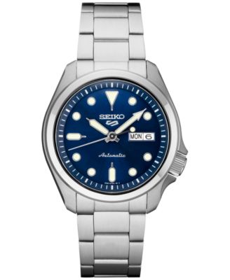 Seiko - Men's Automatic 5 Sports Stainless Steel Bracelet Watch 43mm