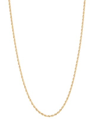 Macy's - Rope Link 18" Chain Necklace in 10k Gold