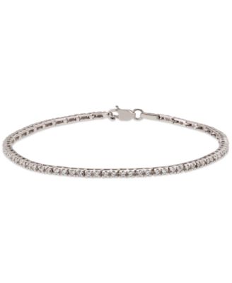 Macy's - Diamond Tennis Bracelet (3/4 ct. t.w.) in 10k White Gold