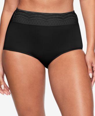 Warner's - No Pinching No Problems Lace-Waist Brief RS7401P