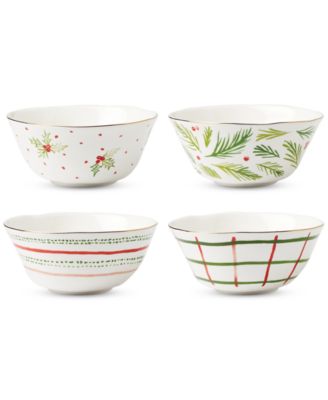 Lenox - Bayberry All-Purpose Porcelain Bowls, Set Of 4